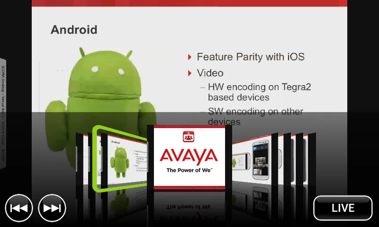 Avaya Scopia Mobile screenshot 4