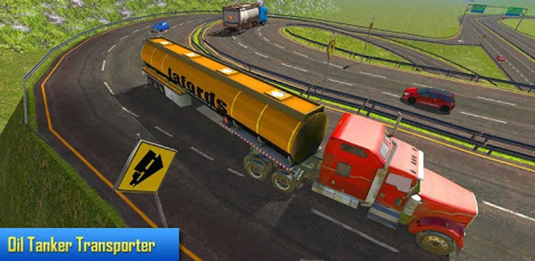 Oil Tanker Transporter Truck Simulator cover image