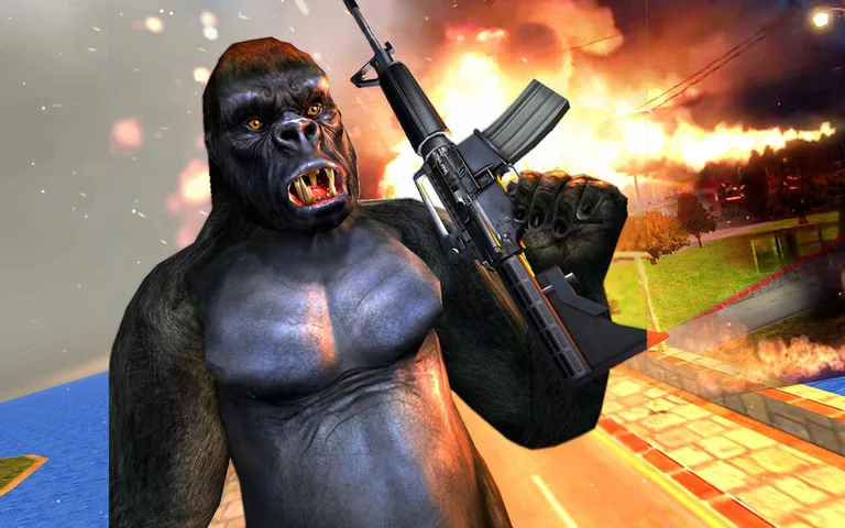 Angry Apes Attack Survival War screenshot 10