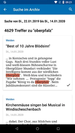 Oberpfalz Medien E-Paper screenshot 9