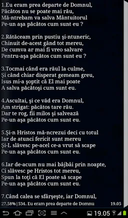 Carte de cantari screenshot 7