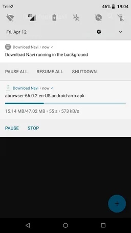 Download Navi - Download Manager screenshot 1
