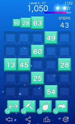 DIV Number Puzzle game screenshot 1