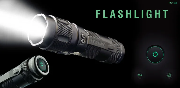 Bright Flashlight Tactical LED cover image