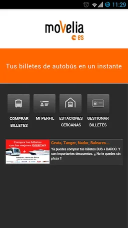 Movelia screenshot 1