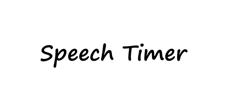 Speech Timer cover image