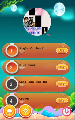 Crown - TXT Piano Tiles screenshot 6