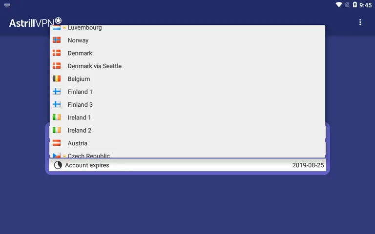 Astrill VPN screenshot 15