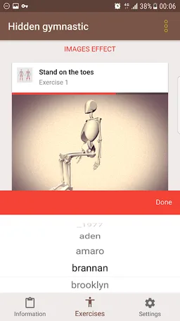 Hidden gymnastics for weight loss. screenshot 1
