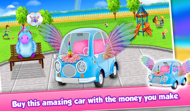 Mr. Fat Unicorn Cotton Candy Maker! DIY Cooking screenshot 2