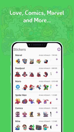 Valentine's Stickers screenshot 1