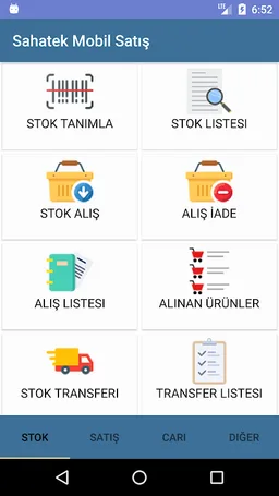 SAHATEK Mobil Satış screenshot 1