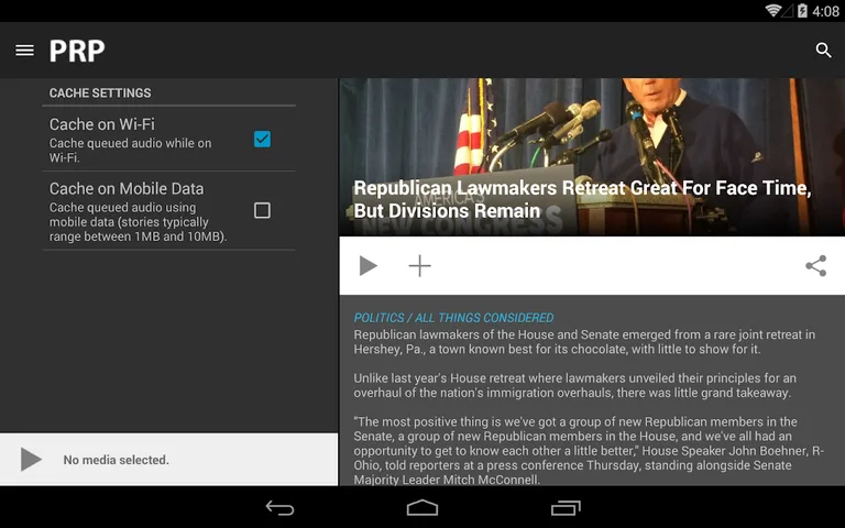 Public Radio Player screenshot 14