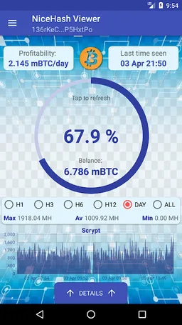 NiceHash Viewer screenshot 1