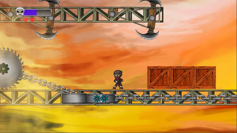 Ninja Warrior - Run Jump Die screenshot 1