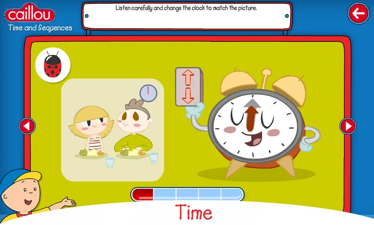 Caillou learn games and puzzle screenshot 7
