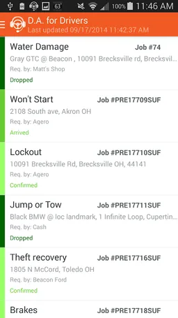 Dispatch Anywhere for Drivers screenshot 2