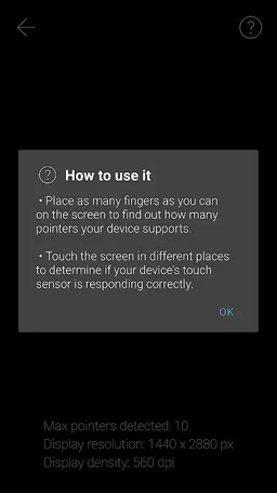 MultiTouch Test screenshot 4