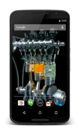 Powerful Engine Live Wallpaper screenshot 1