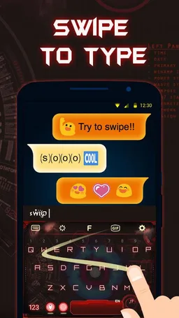 Tech Keyboard Theme screenshot 4