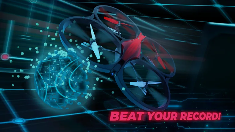 RC Drone Air Racing - Flight Pilot Space Clash screenshot 4