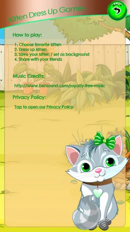 Kitten Dress Up Games screenshot 7
