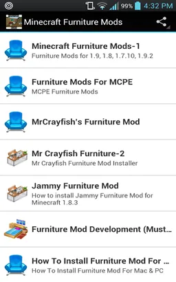 Furniture Mods For Minecraft screenshot 9