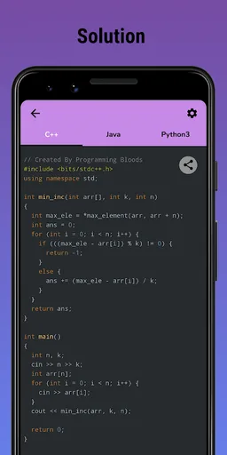 Programming Bloods : Competitive Programming screenshot 8