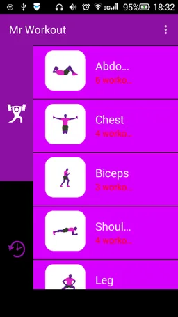 Mr Workout screenshot 1