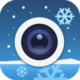 SnowCam - snow effect camera icon