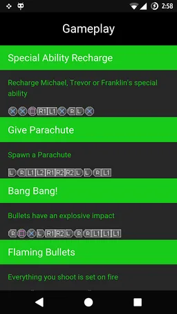 Cheat Codes for GTA 5 screenshot 6