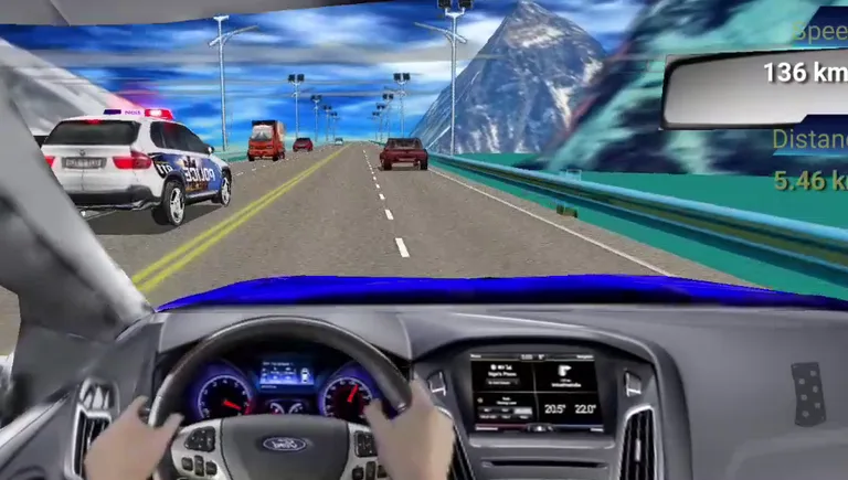 Traffic Racing in Car screenshot 15
