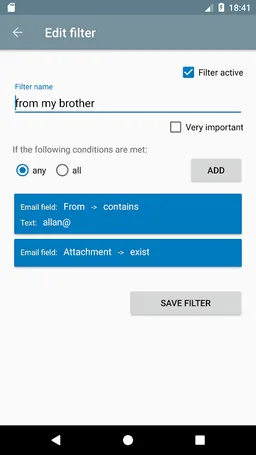 Important Emails screenshot 4