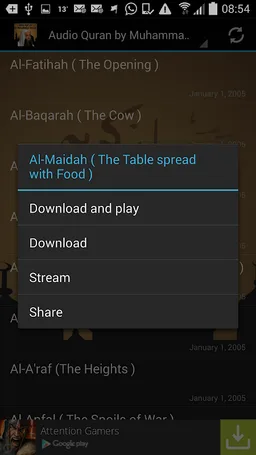 Audio Quran by Muhammad Hassan screenshot 1