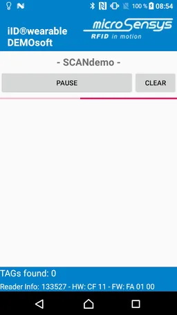 iID®wearable DEMOsoft screenshot 2