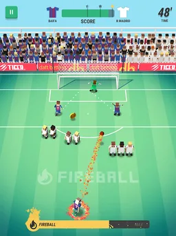 Tiny Striker: World Football screenshot 8