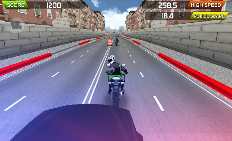 MOTO Furious HD screenshot 3