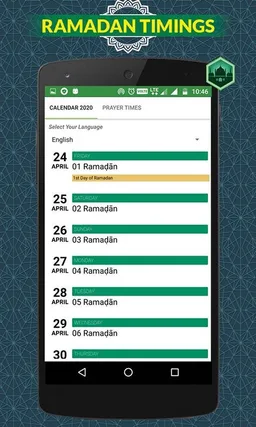 Ramadan 2020, Calendar and Time Table screenshot 5