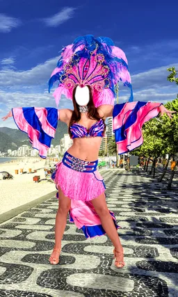 Woman Carnival Photo Montage screenshot 4