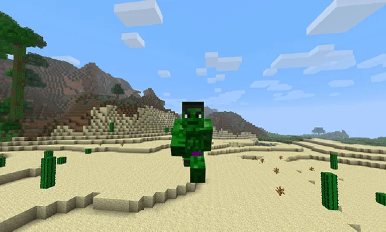 Green Hero mod for MCPE screenshot 3