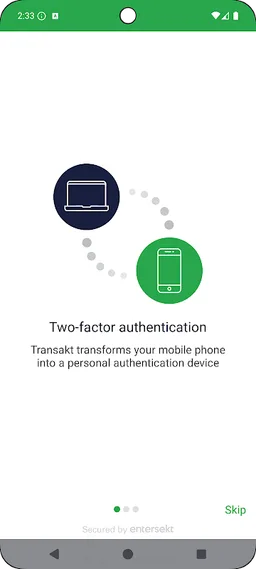 Transakt screenshot 1