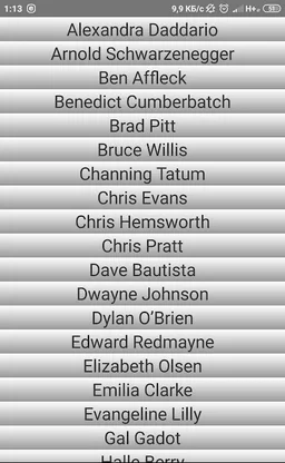 Actor age (light) screenshot 1