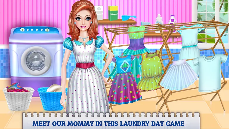 Mommy's Laundry Day screenshot 3