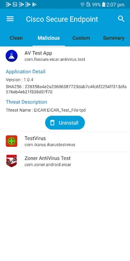 Cisco Secure Endpoint screenshot 3