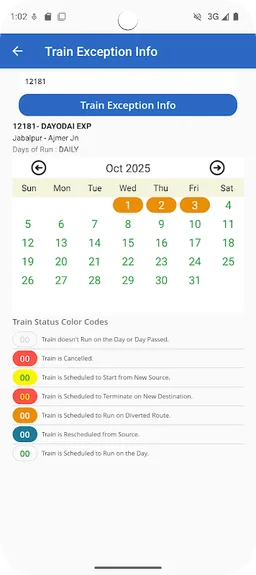 National Train Enquiry System screenshot 7