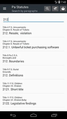 Pennsylvania Statutes 2024 screenshot 4