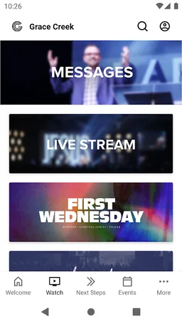 Grace Creek Church screenshot 7