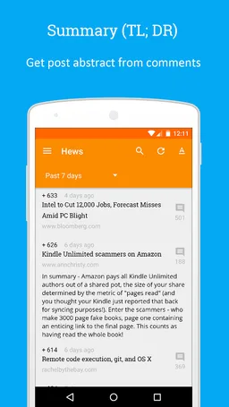 Hews for Hacker News screenshot 2