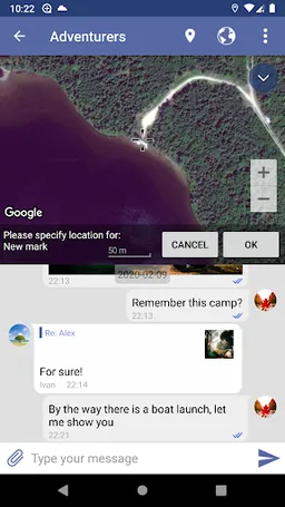 Location Chat screenshot 8
