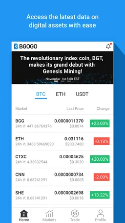 Bgogo - Digital Asset Exchange screenshot 6